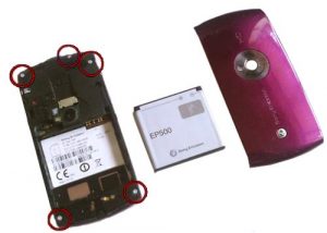 wymiana lcd se u5i